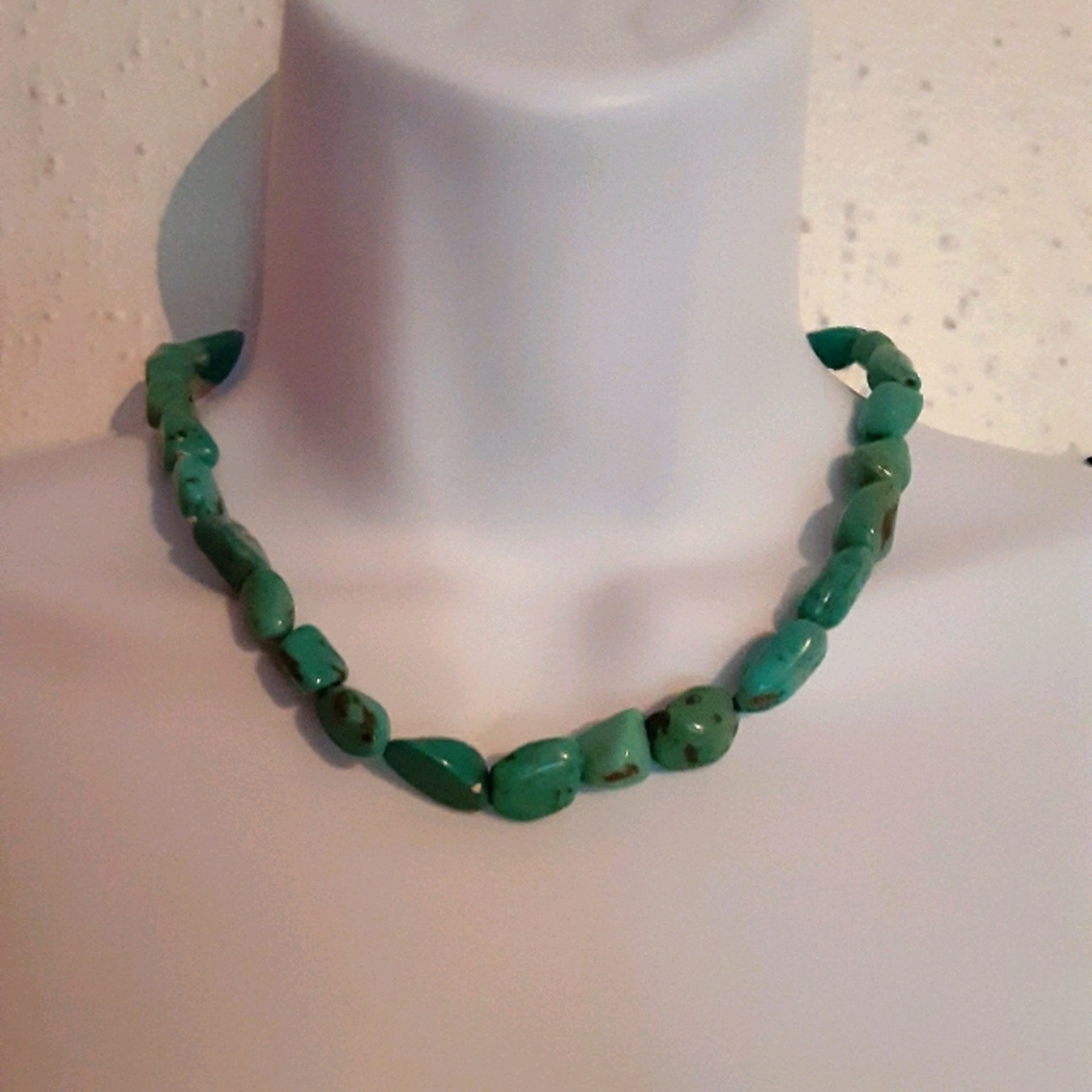 🆕️🏷GenuineTurquoise💙necklace